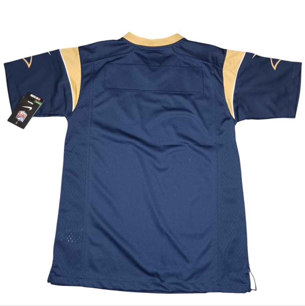 NWT Youth Nike Onfield L.A. Rams BLANK Jersey Sz. Large (14-16) - Picture 2 of 4